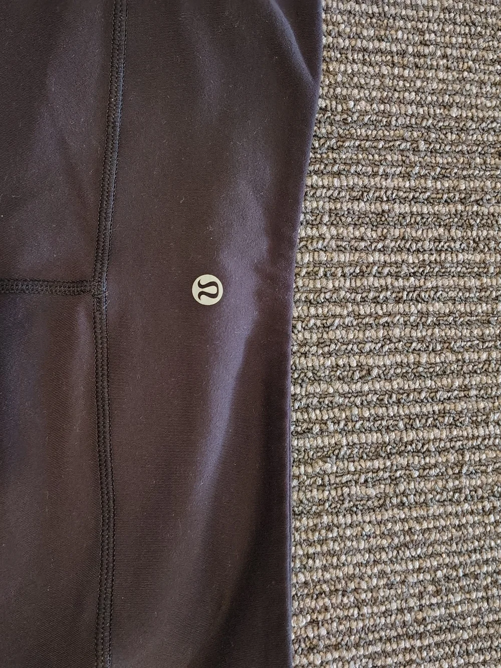 lululemon athletica High-Rise Cropped Leggings in Dark Brown
